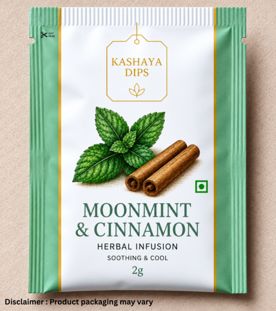 Moonmint and Cinnamon Herbal Infusion
