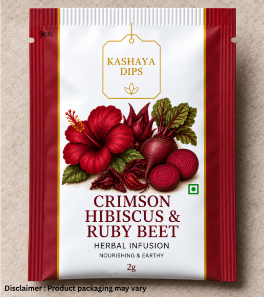 Crimson Hibiscus and Ruby Beet Herbal Infusion